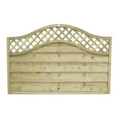 5013053155332 1 1.8m x 1.2m Pressure Treated Decorative Europa Prague Fence Panel Pack of 5.jpg